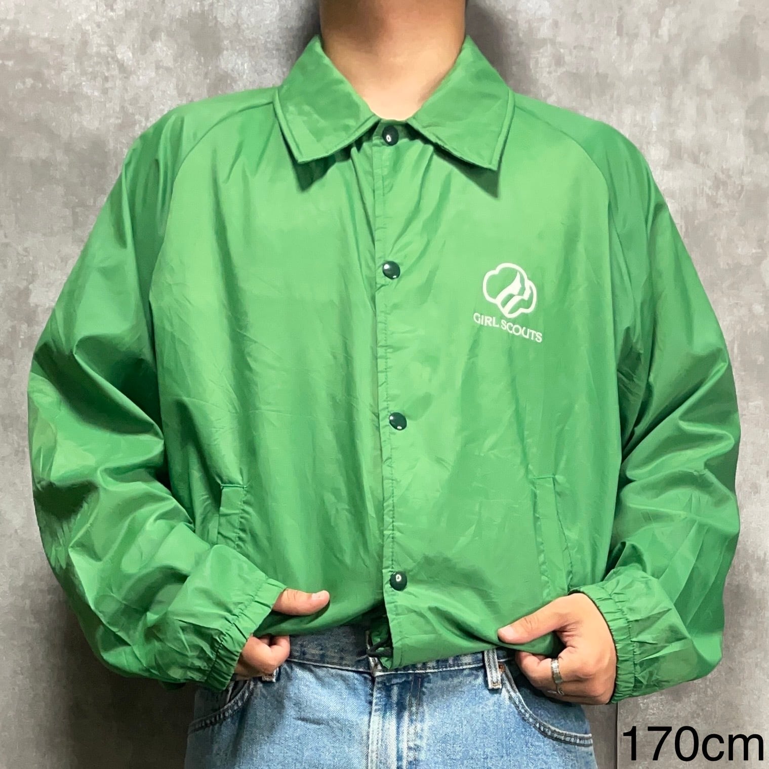 Made in USA】【90s】【ラグランスリーブ】mvp コーチジャケット Made in USA】【90s】【ラグランスリーブ】mvp コーチジャケット