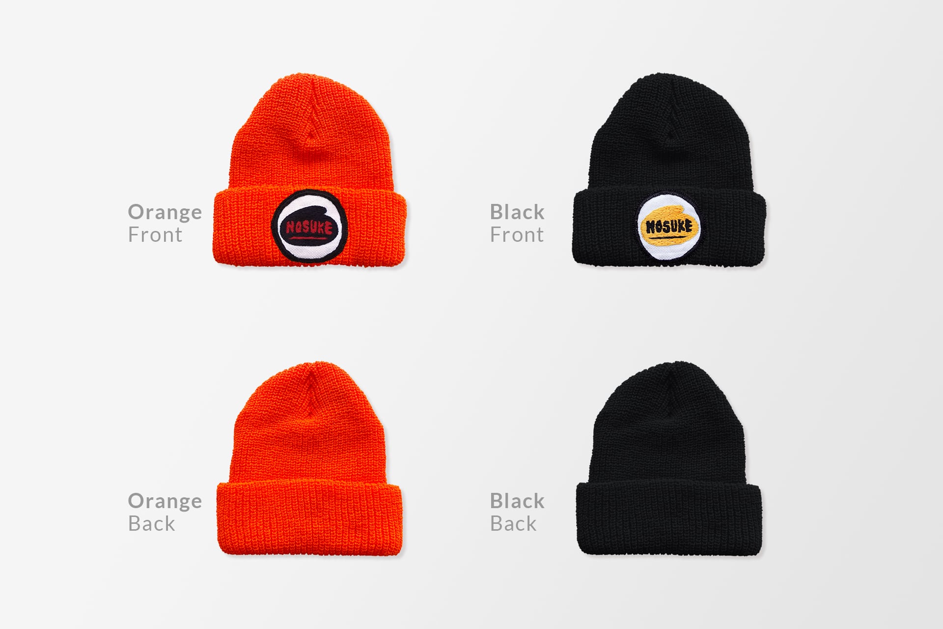 数量限定商品】6NOSUKE Logo Mama's Patch Beanie | NOSUKE