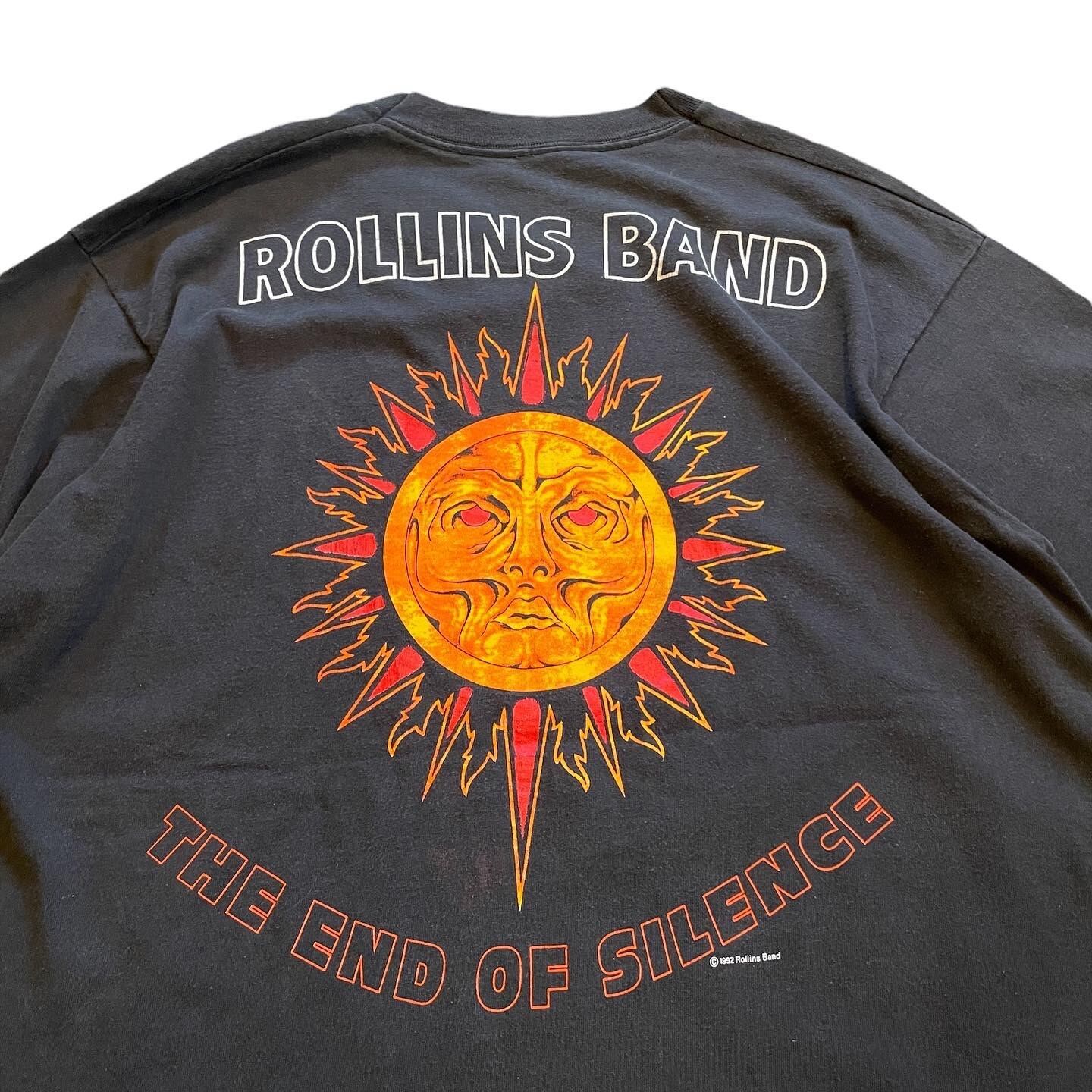 安心 90s ROLLINS BAND バンドTシャツ L ヘンリー ロリンズ - トップス