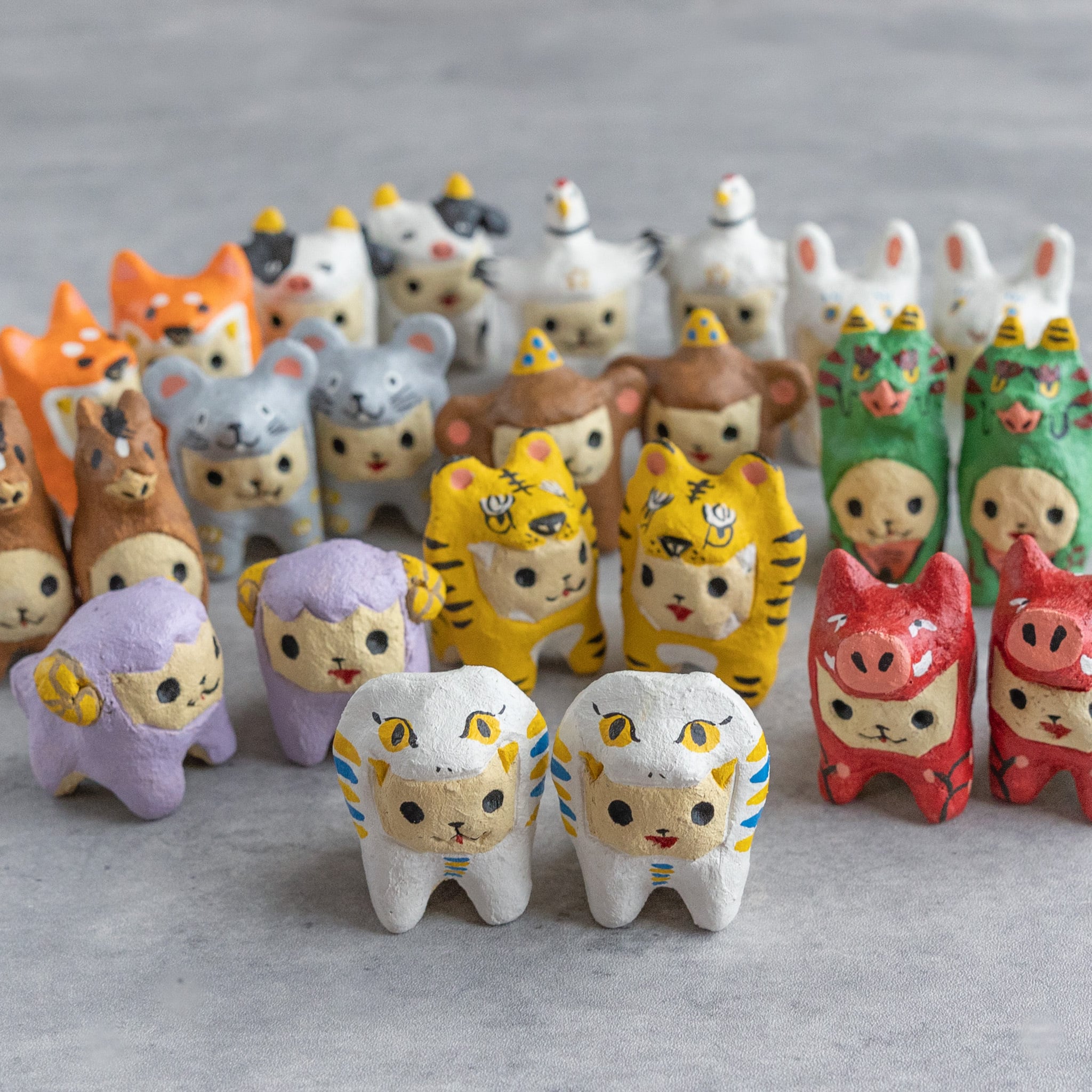 ニャン山 干支かぶりものシーサー | Dear Okinawa,