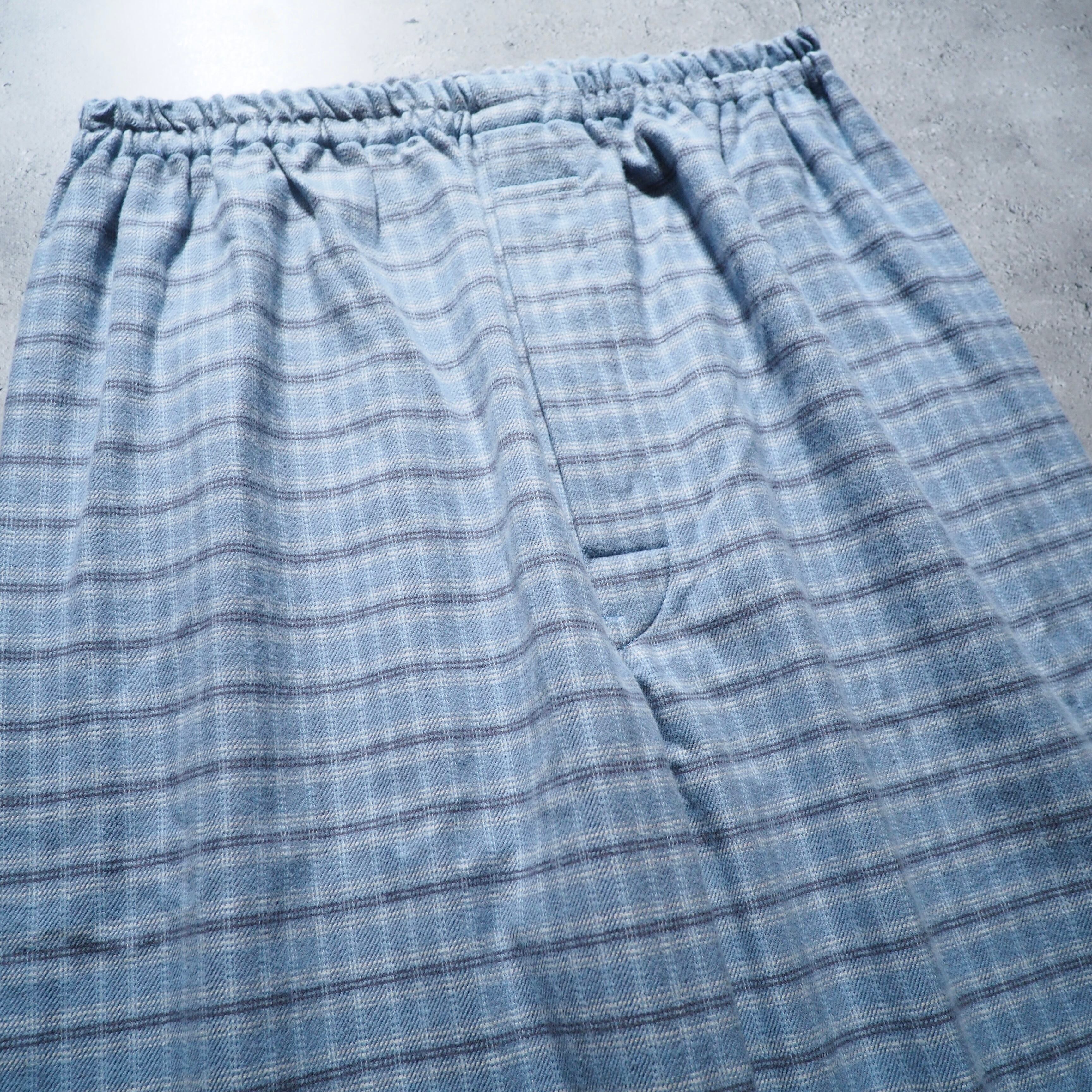 ” GIVENCHY ” 4G logo embroidery vintage loose check pajamas Set up