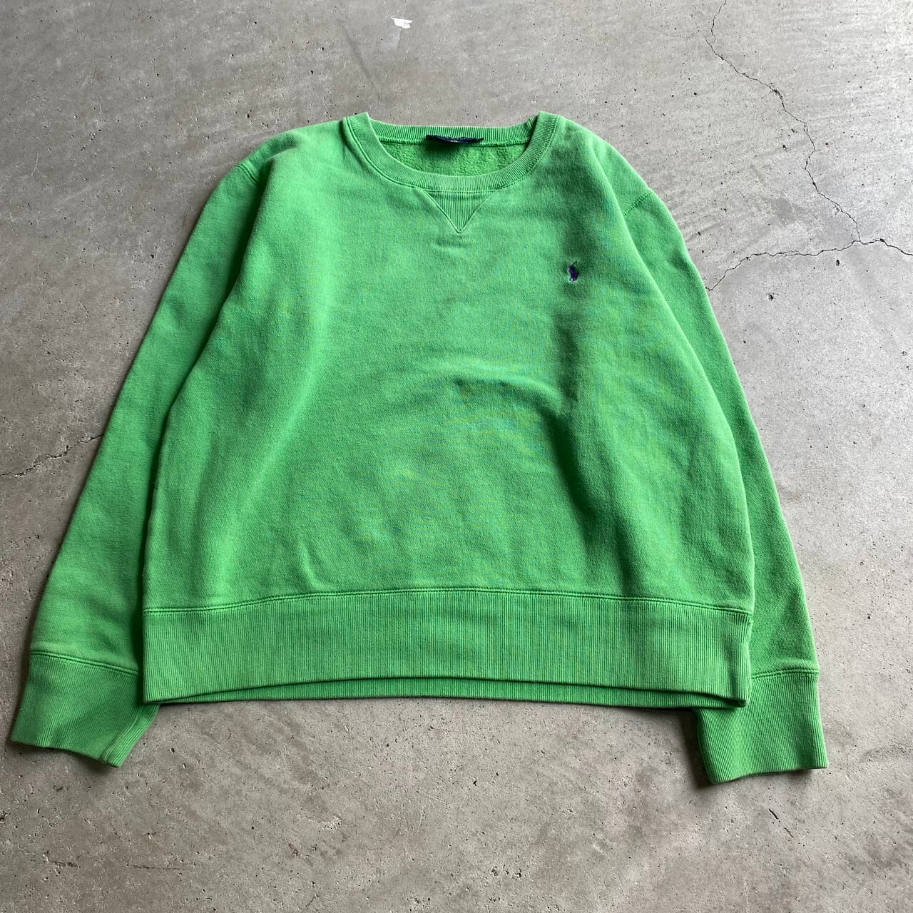 Ralph Lauren ラルフローレン ワンポイントロゴ 刺繍 スウェット トレーナー レディースl 古着 イエローグリーン 黄緑色 スウェット Ws21 Cave 古着屋 公式 古着通販サイト Ralph Lauren ラルフローレン ワンポイントロゴ 刺繍 スウェット トレーナー レディースl 古着 イエローグリーン 黄緑色 スウェット Ws21 Cave 古着屋 公式 古着通販サイト