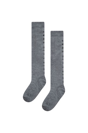 [TREEMINGBIRD] Logo Knee Socks [ Gray ] 正規品 韓国 ブランド 韓国通販 韓国代行 韓国ファッション 日本 店舗 トリミングバード