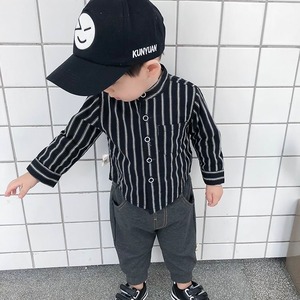 〈80-120size〉ストライプロンTシャツ