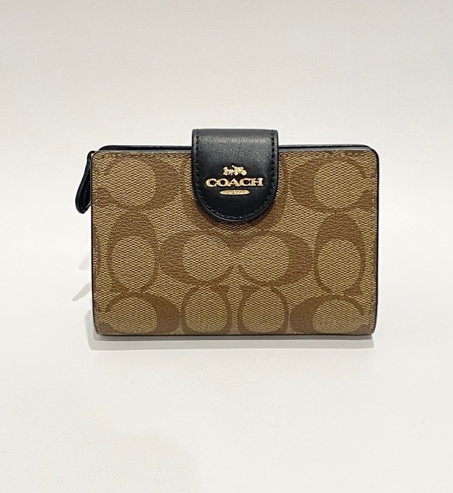 COACH コーチ 二つ折り 財布 レディース  C0082/IMCBI
