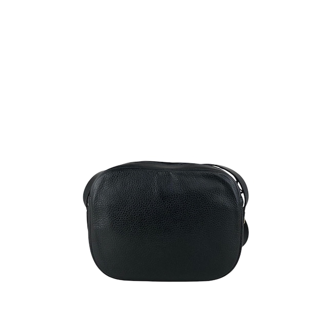 Christian Dior クリスチャン ディオール ショルダーバッグ ブラック CD レザー vintage ヴィンテージ オールド utsbka