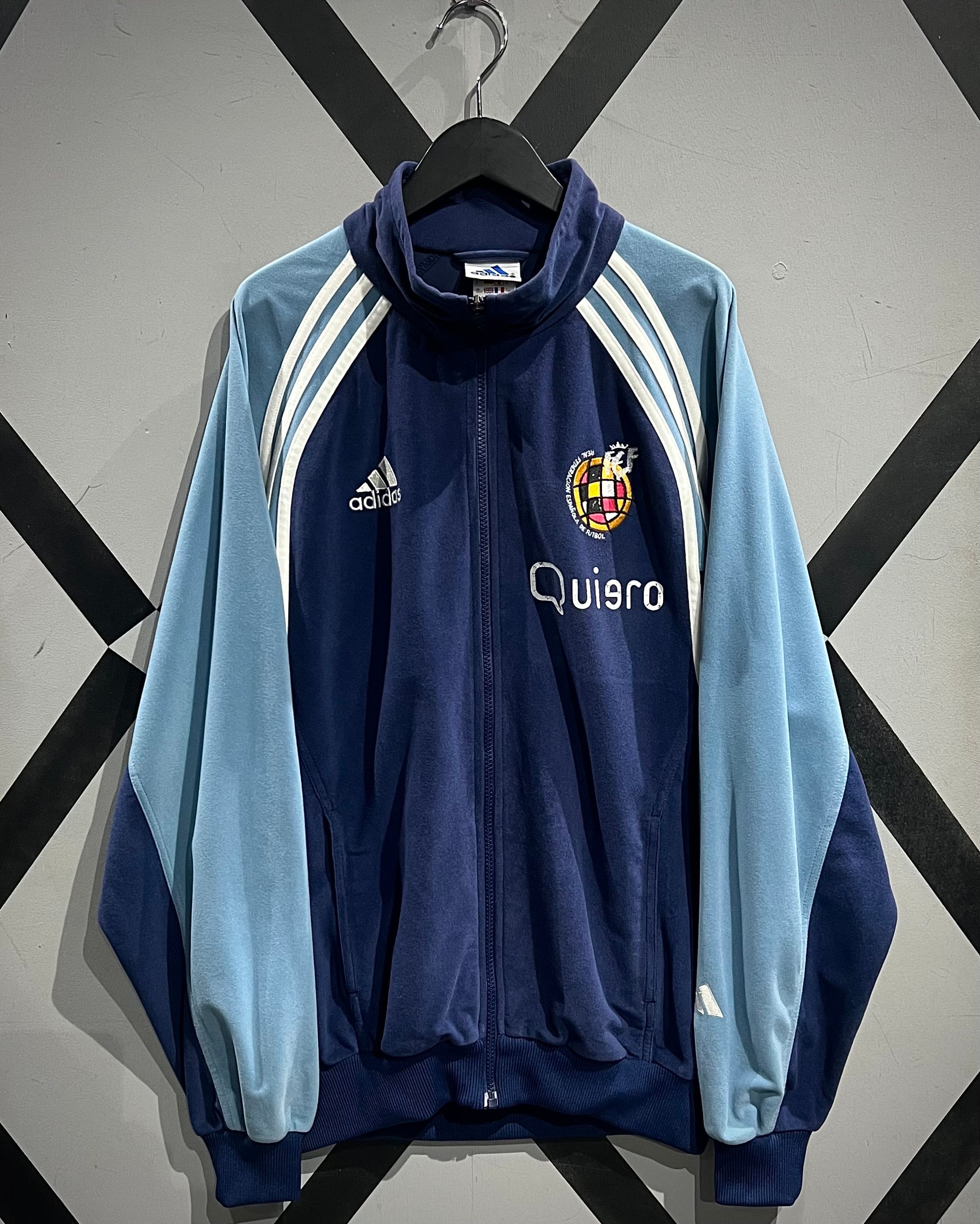 X VINTAGE】90's “adidas” × “Real Madrid” Rare Fabric Vintage X VINTAGE】90's “adidas” × “Real Madrid” Rare Fabric Vintage