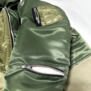 UNFINISHEDジップMA-1 24132