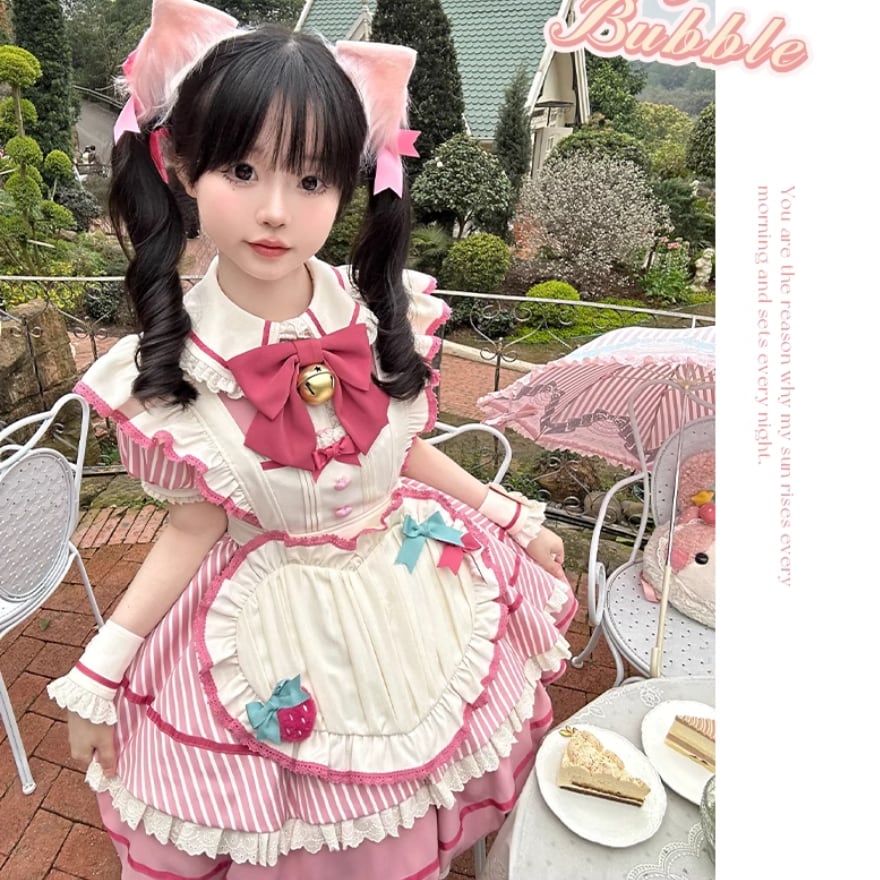 アイドル衣装 生誕祭 コンカフェ ピンクリボンドレス りょこ🐻 | 🩶🎀 ・ お誕生日会、1日目の衣装です꒰ᐢɞ̴̶̷ ·̫