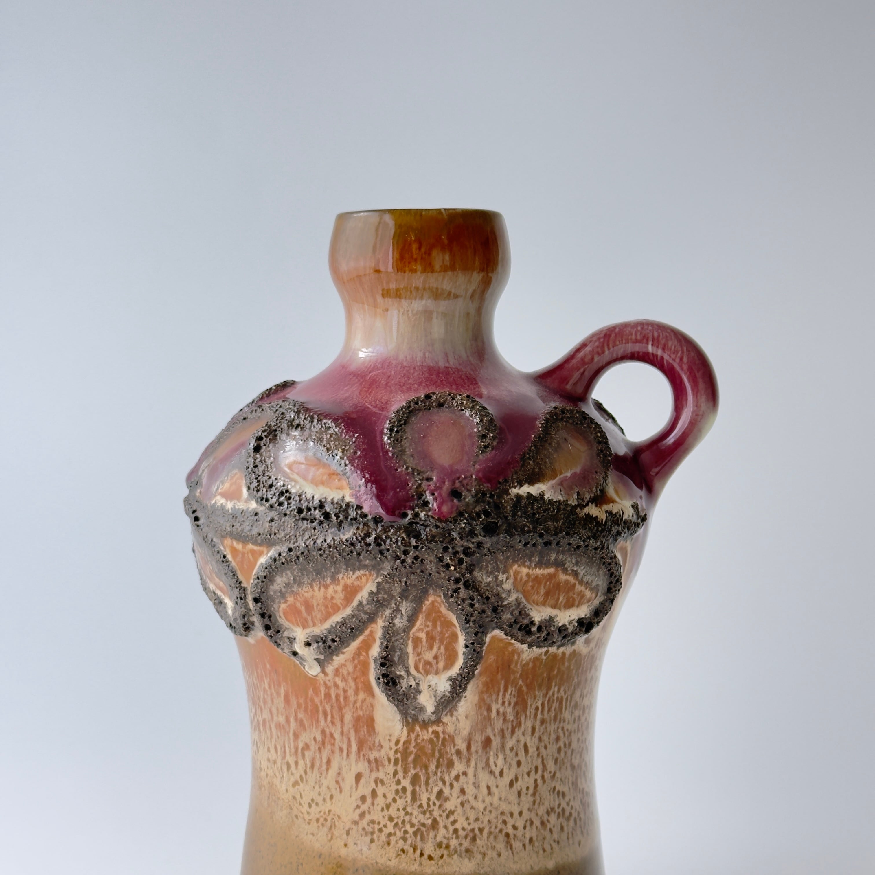 Fat Lava 花瓶 | Strehla 9014 | PolePoleDecor｜Vintage Vase 専門店