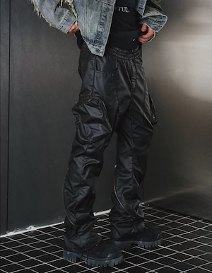 multi back zip transform cargo pants