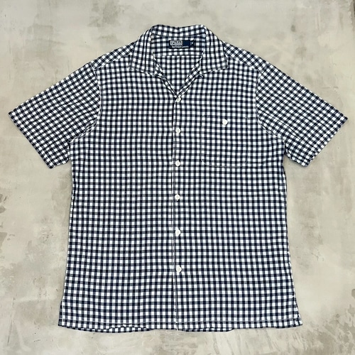 Polo Ralph Lauren Open Callor Shirt CALDWELL”Gingam Check” .