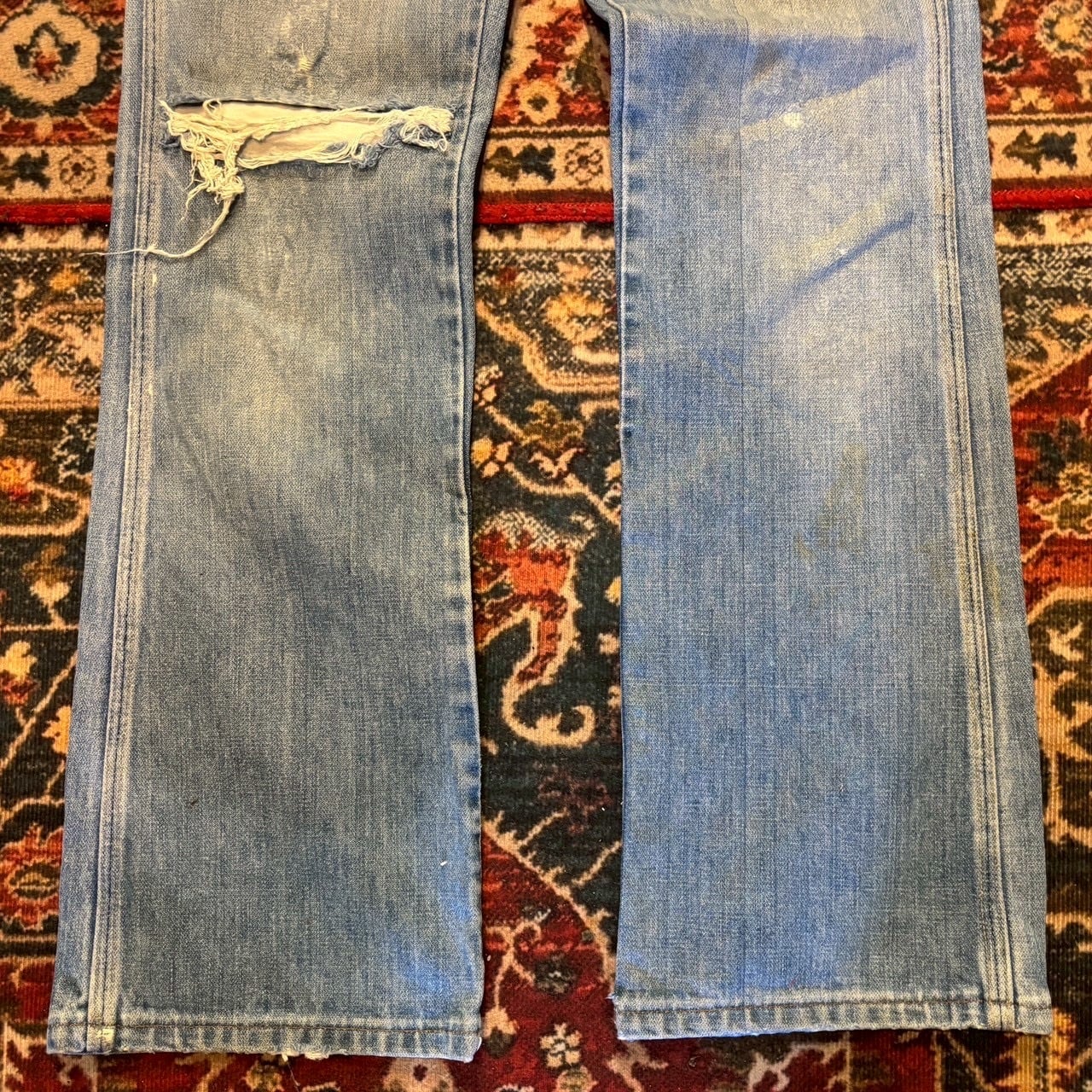 70's Wrangler ブーツカットデニム ベルボトム　アメカジ　ヒッピー 70's Wrangler ブーツカットデニム ベルボトム アメカジ ヒッピー