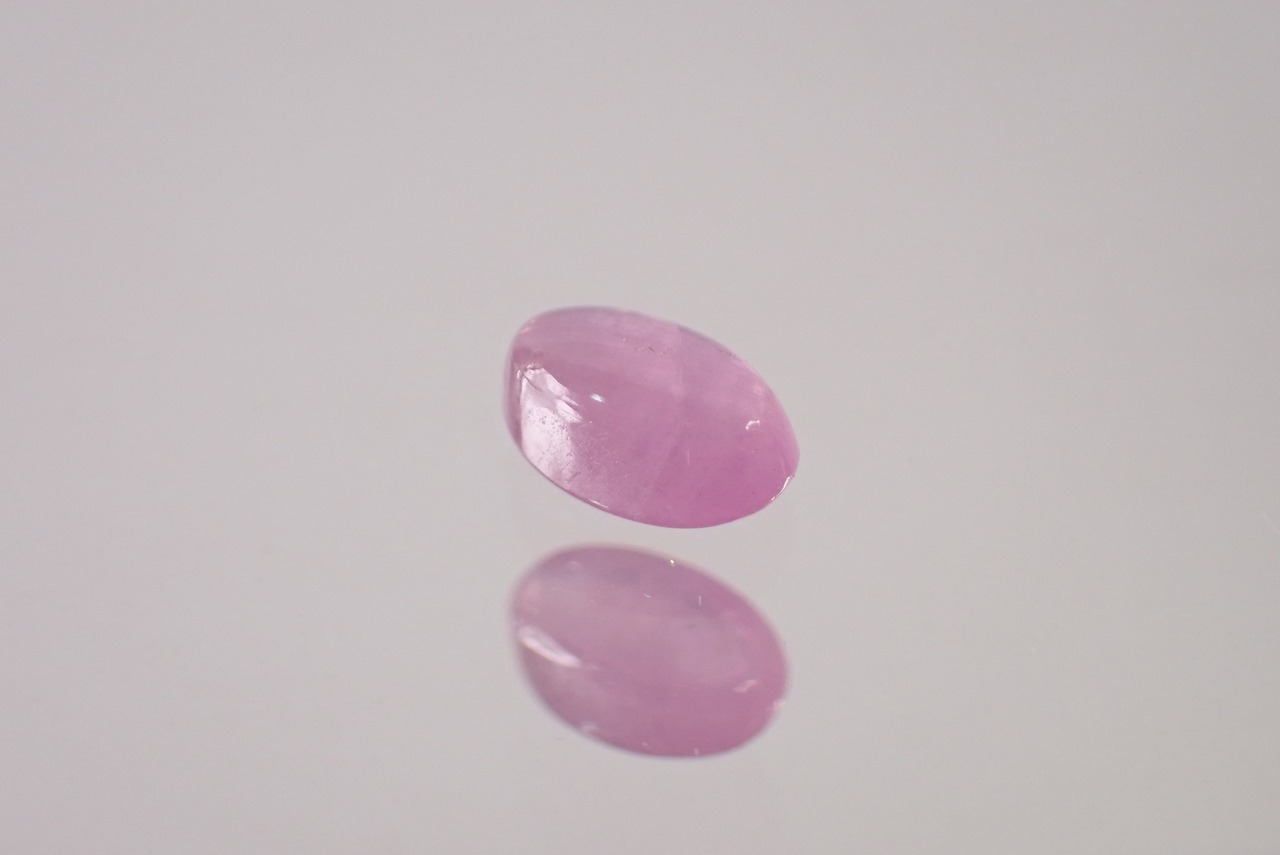 非加熱ピンクサファイア　0.38ct　 [D7-29]
