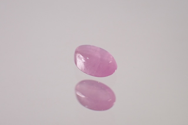 非加熱ピンクサファイア　0.38ct　 [D7-29]