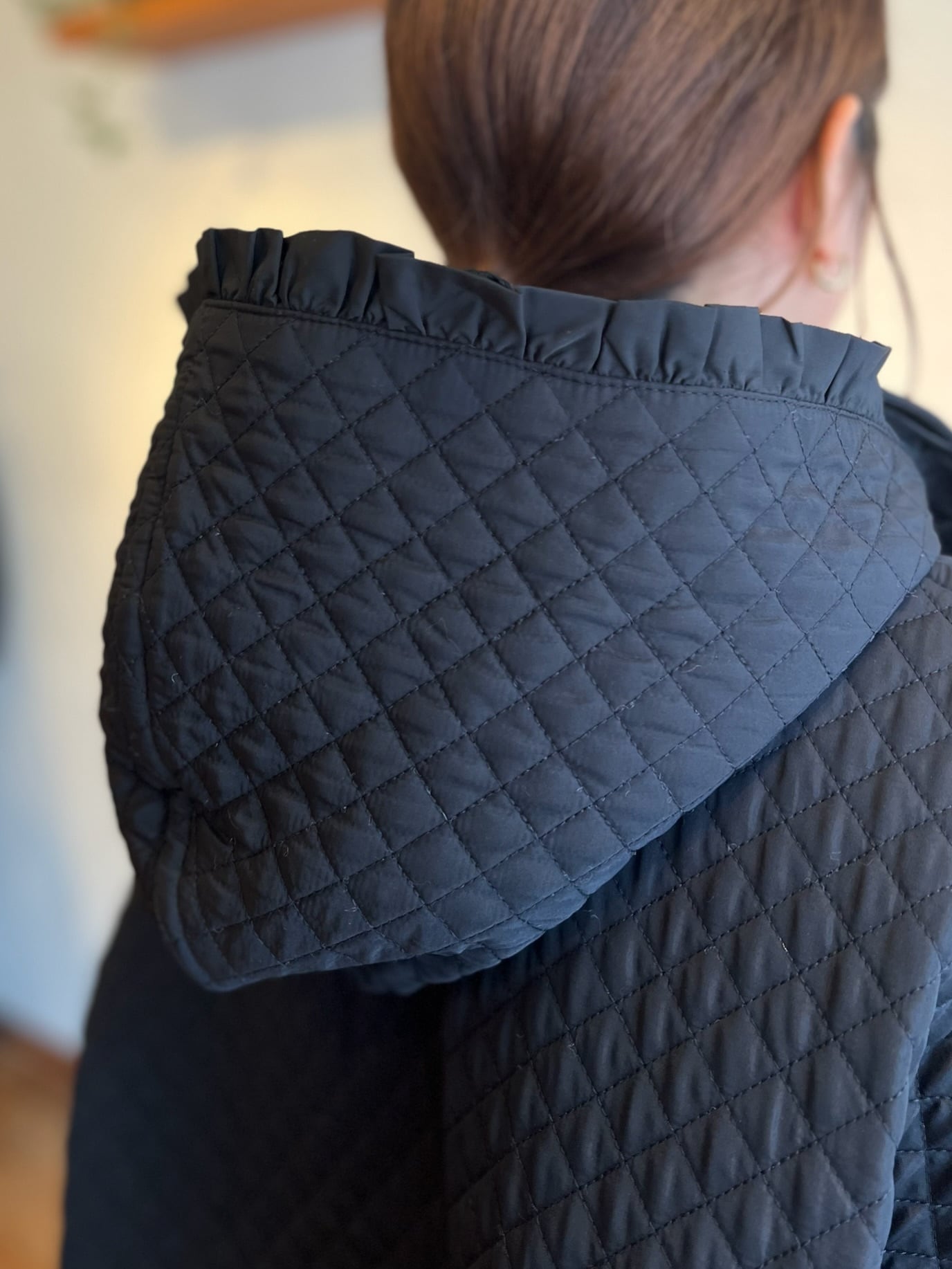 Bilitis dix-sept ans / キルティングフードコート | anouk