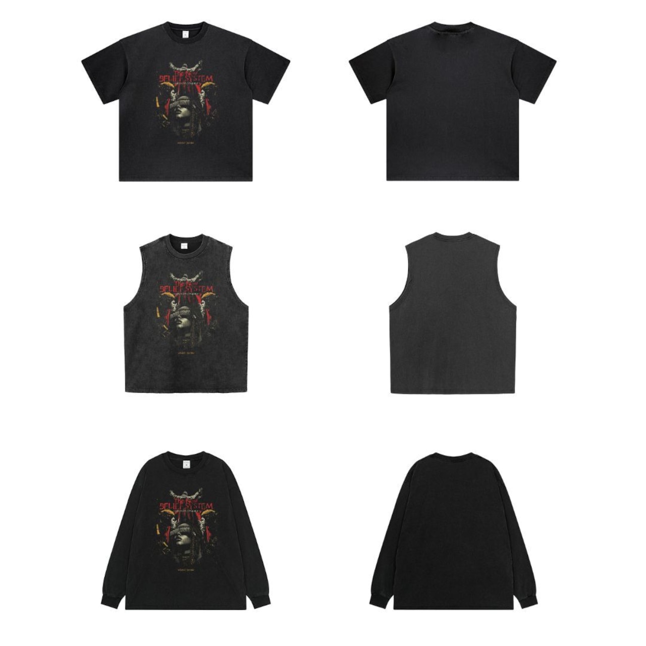 VINTAGE ストリート ニュービリーフシステム Tシャツ T2052