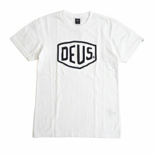 Deus ex Machina(デウスエクスマキナ) SHIELD TEE (Tシャツ) ホワイト DMW41808E