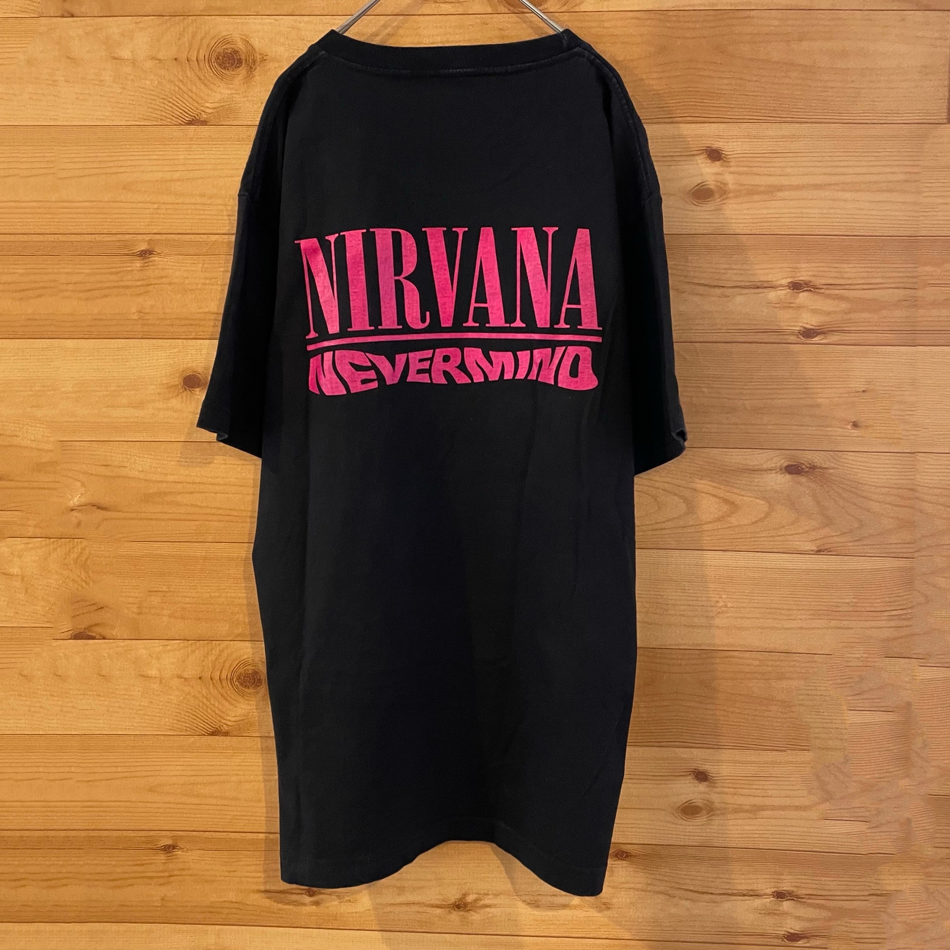 wall of fame】Nirvana バンドTシャツ ニコちゃん ニルヴァーナ カート