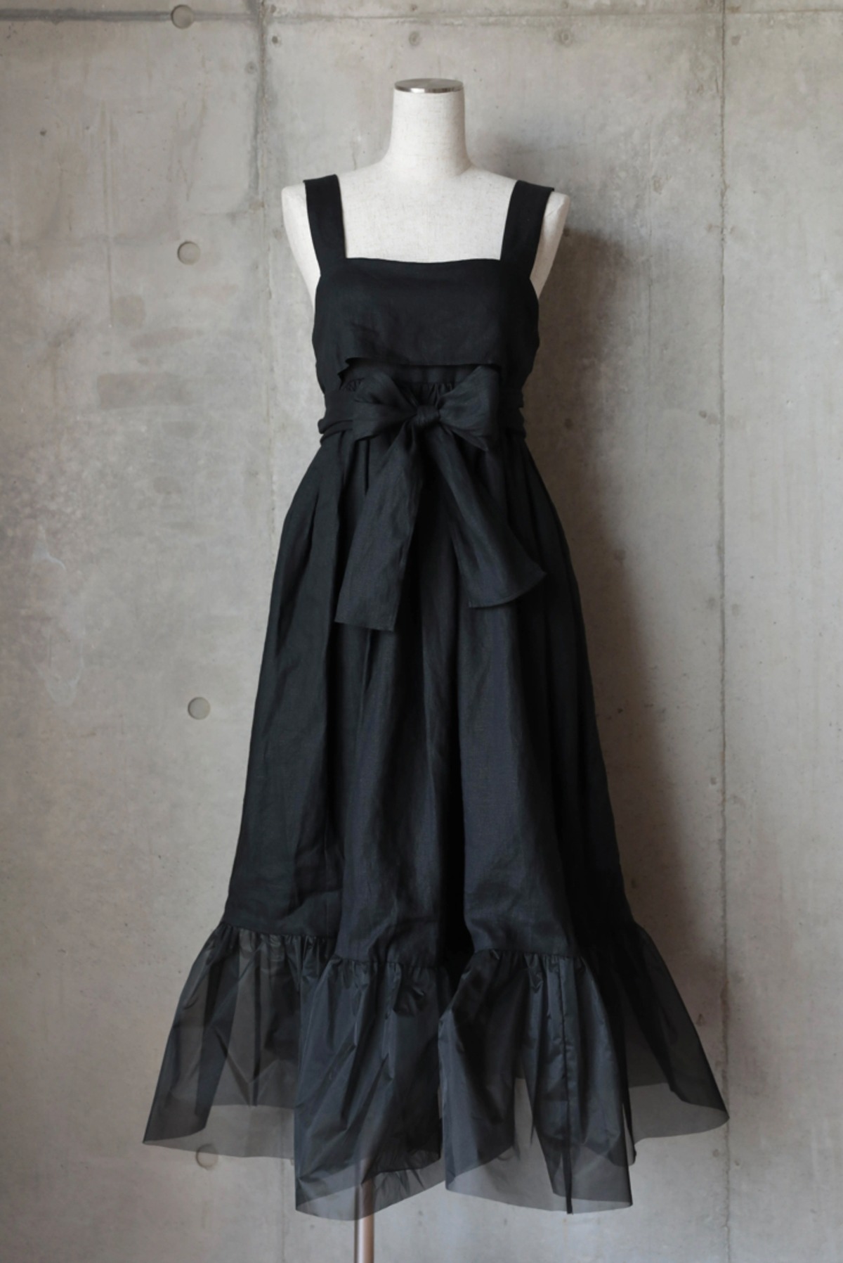 NT naokotakai リネンワンピース BLACK | FLICKA ASHIYA
