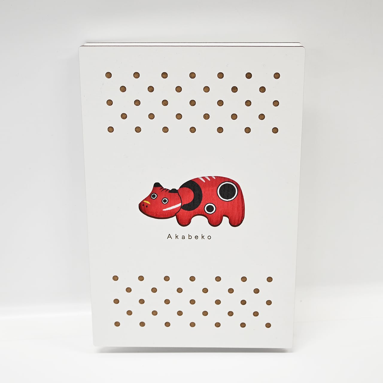 赤べこ」御朱印帳 福島 縁起物 神社仏閣巡り 御朱印集め 参拝グッズ