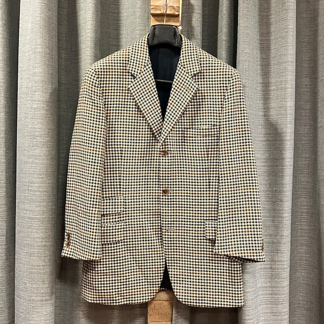 HERMES CHECK JACKET《48》