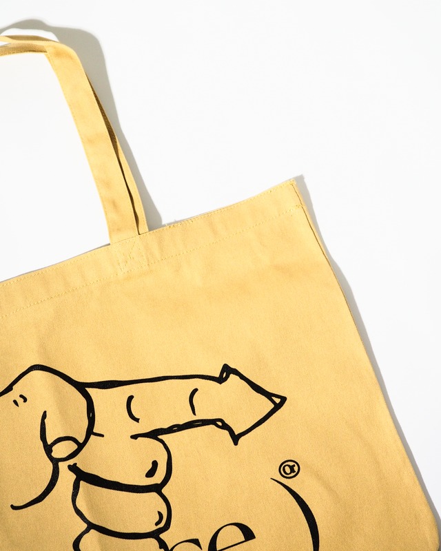ORNAMENT STORE "(I Chose...)" Mustard Big Tote-bag