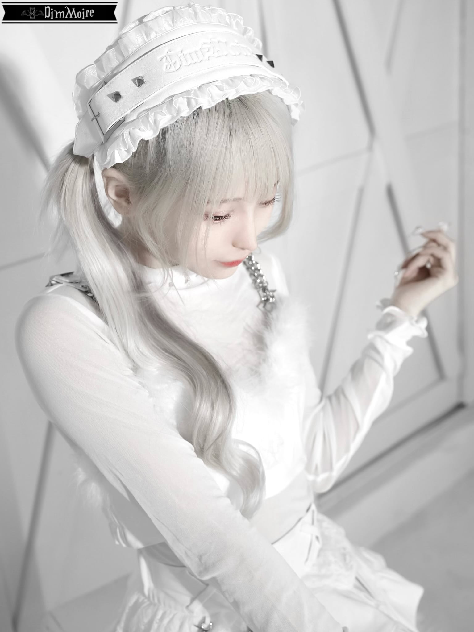 soldout!!ヘッドドレス〜white(ウェディングドレス成人式卒業式和装)