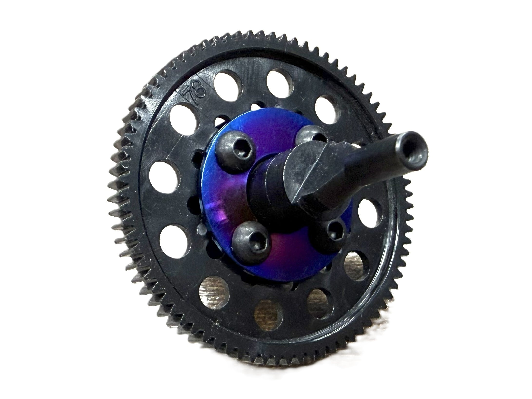 RC926】64チタン【焼き色付き】スパーギアプレシジョンプレート RD/SD