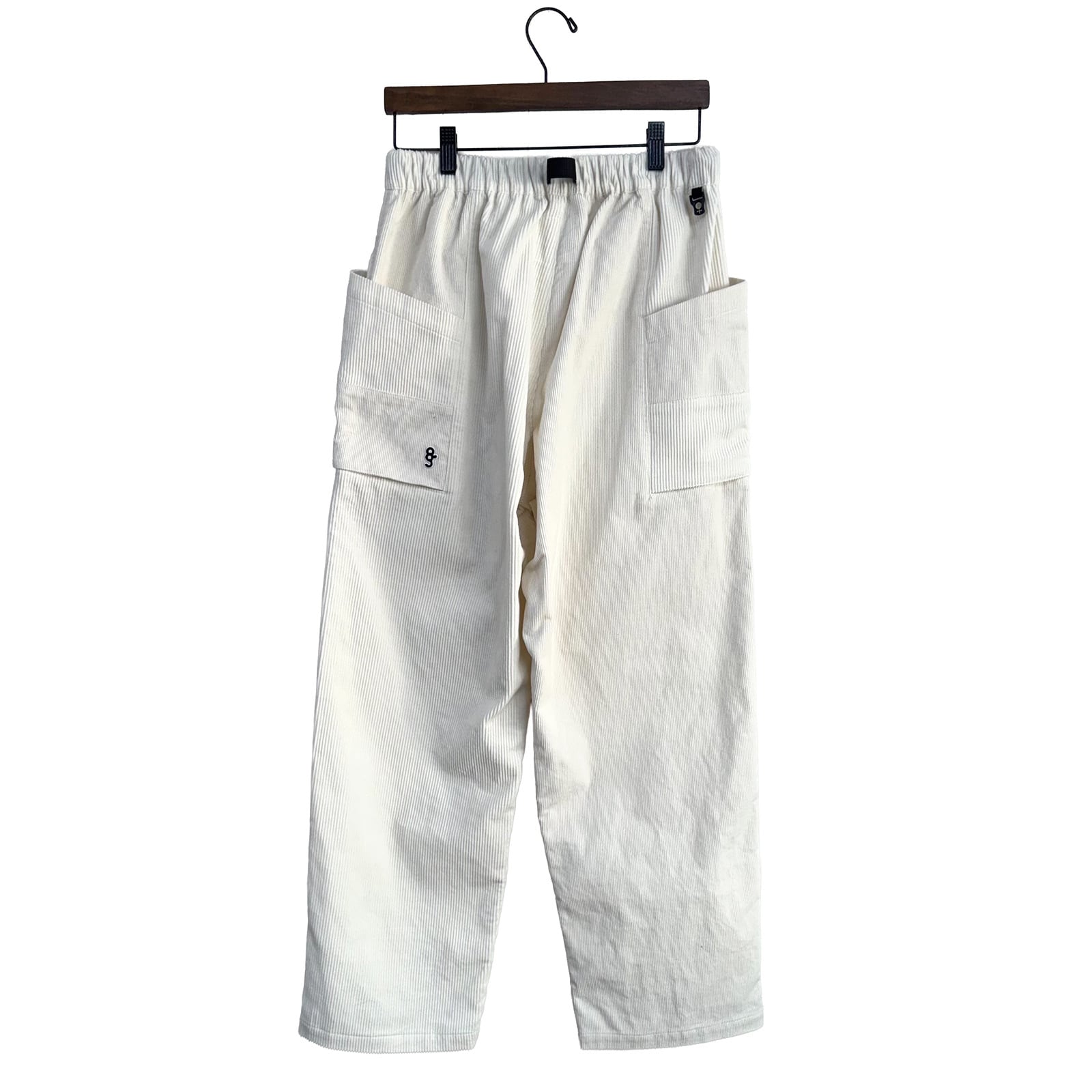SWITCHING PATTERN CORDUROY PANTS -OFF-WHITE- | 8G SHOOT WEBSTORE