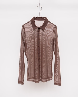 【2026.07.03 INSTAGRAM LIVE】slim tulle shirt