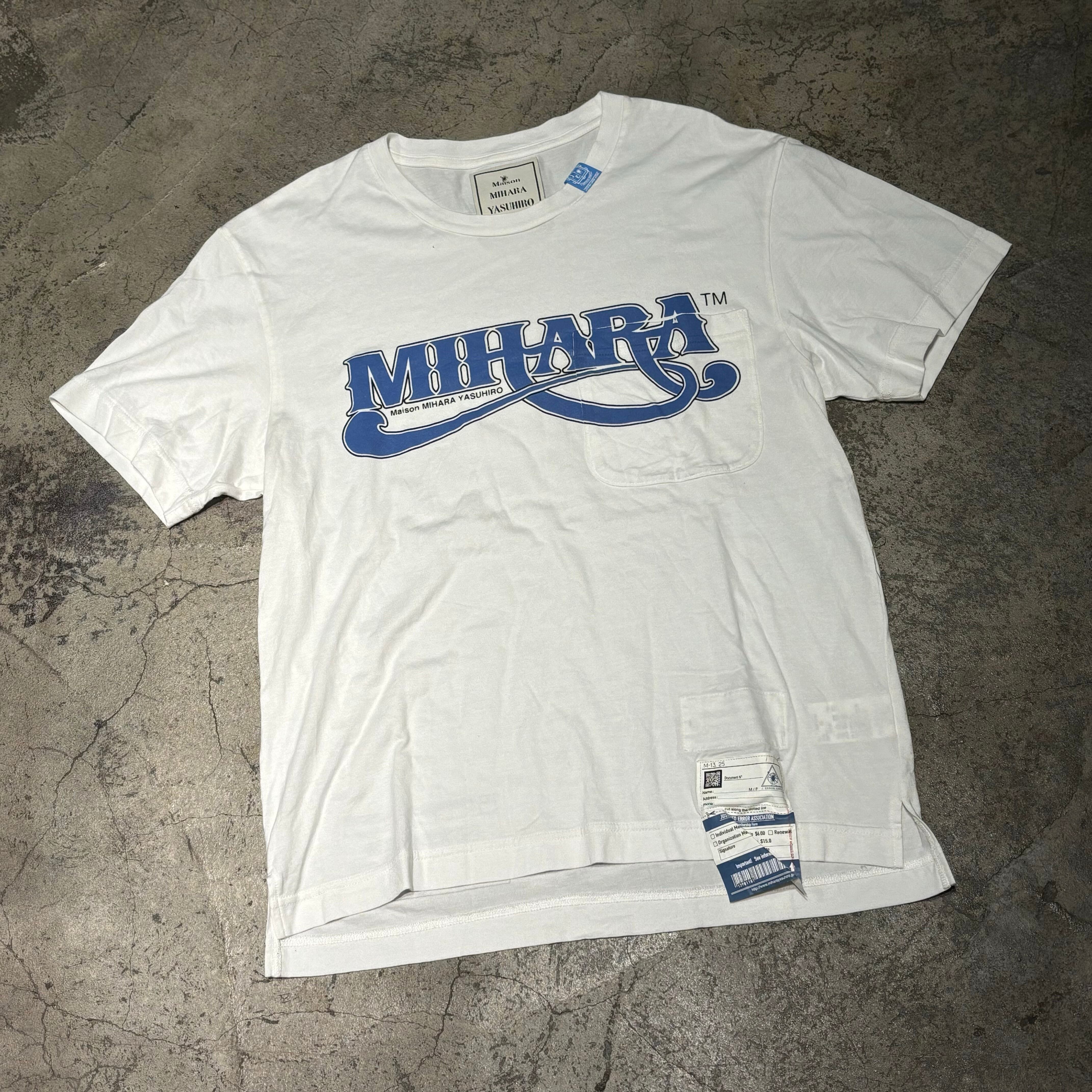 Maison MIHARA YASUHIRO メゾンミハラヤスヒロ MIHARA printed T-shirt  