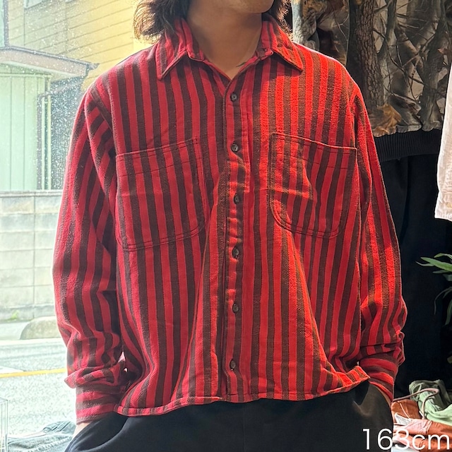 【90's】【Made in USA】ST JOHN’S BAY  ヘビーネルシャツ　L   BIG MAC FLANNEL