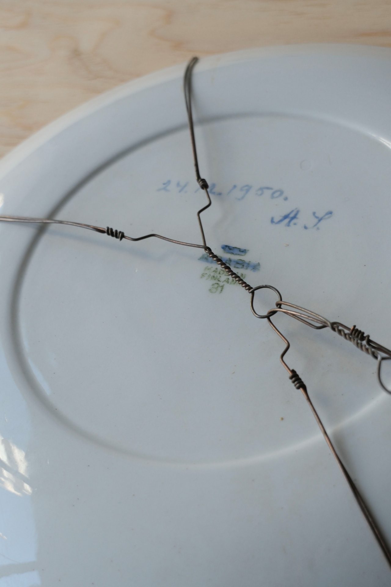 Beautiful hand-painted plate