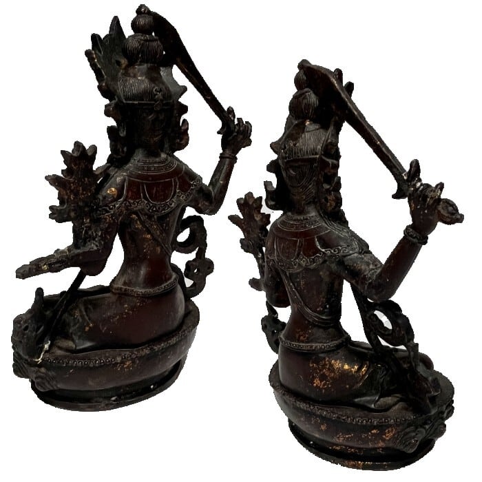 く*ん様 ★ 仏像風彫刻 仏像 アンティーク オブジェ 美術品 コレクション 格 仏像C 仏様 銅像 仏教 孔子 仏具 アンティーク風 中国風 儒教