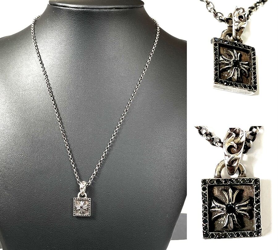 CHROME HEARTS クロムハーツ フレームド CH with ブラックダイヤモンド
