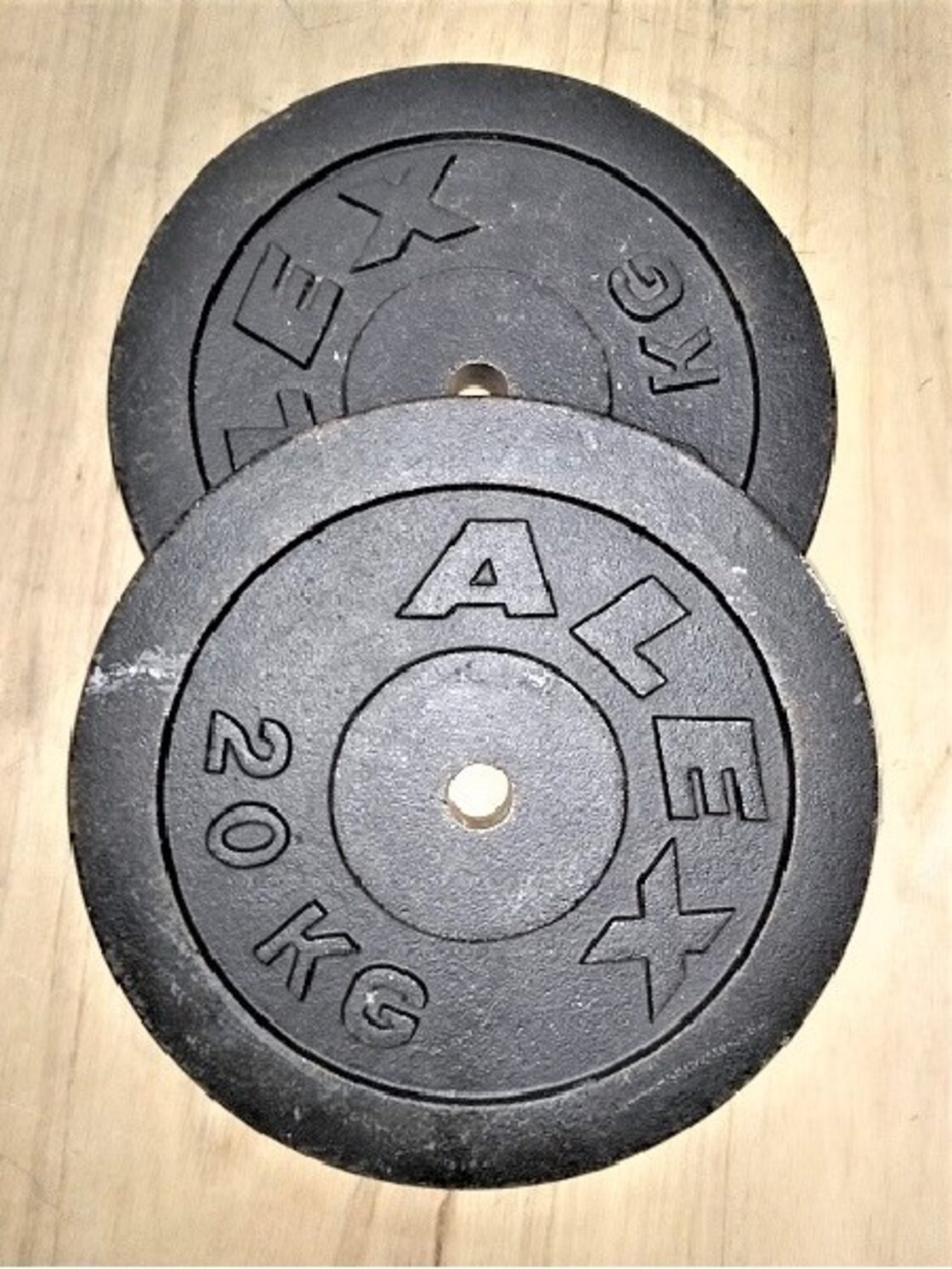 ALEX ペイント・プレート20kg 2枚【お持ち帰り限定商品】中古 
