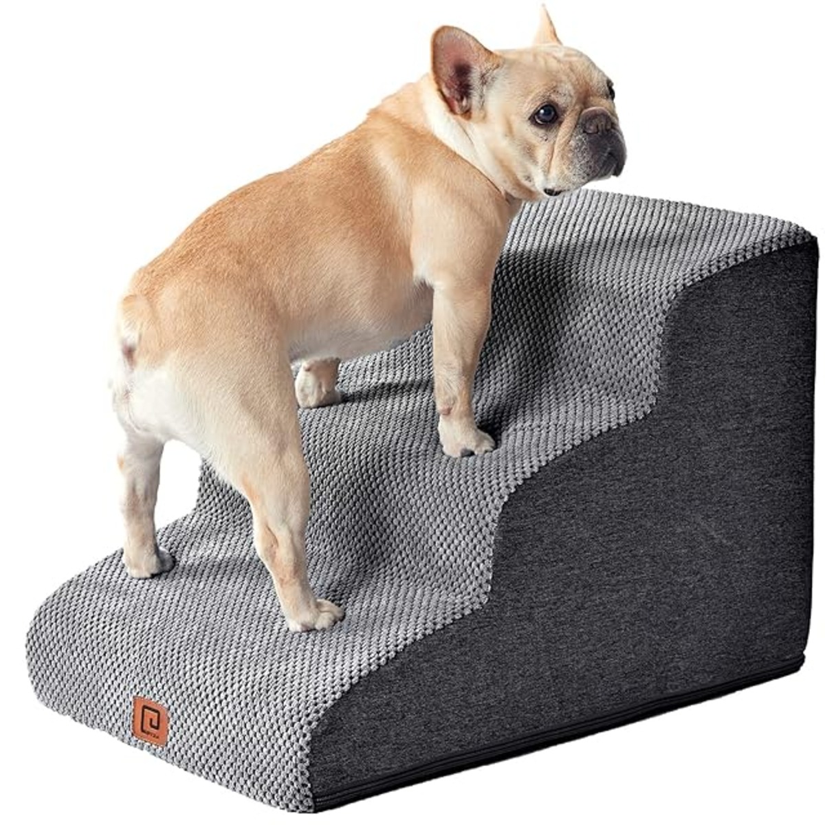 EHEYCIGA 犬 階段 ステップ ペット階段 ドッグステップ 犬 スロープ 高密度 滑り止め付き 安定性 カバー取り外し可能 洗える 小型 ...