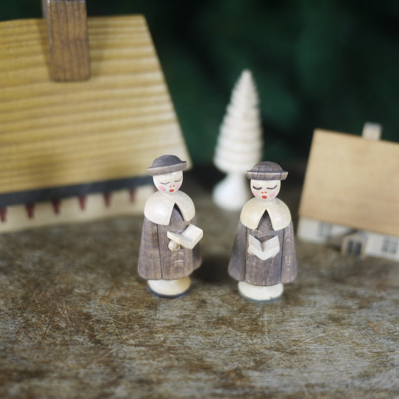 kurrende 聖歌隊 エルツ 木製オーナメント