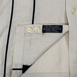 8921 MARC EDWARDS 半袖シャツ ベージュ ラミーシャツ 2XL