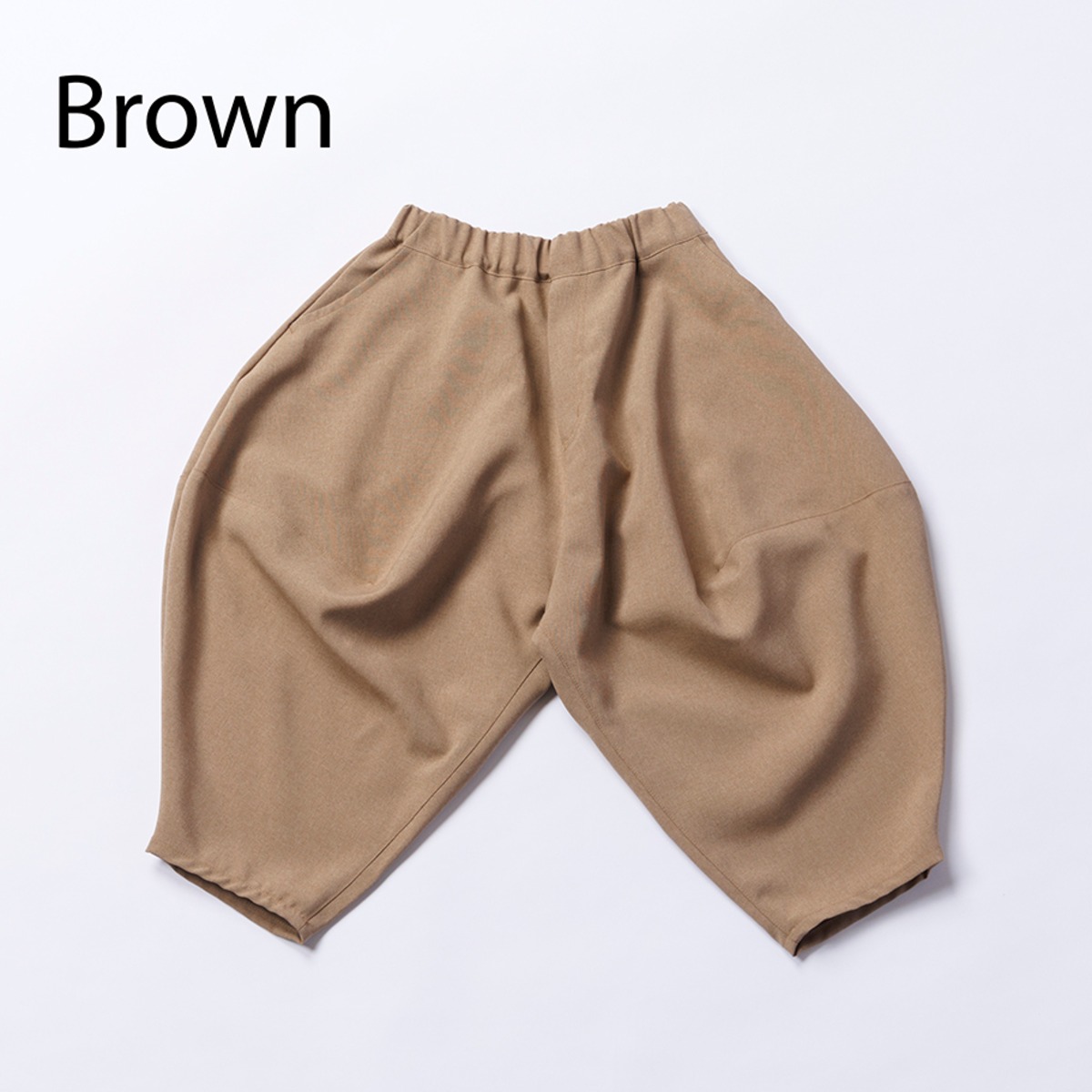 nunuforme 26SS 〉 ポインテッドパンツ / Brown / Women