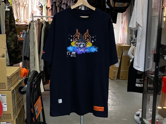 HERON PRESTON  MAGIC WIZARD TEE BLACK LARGE HMAA001S19632037 2474