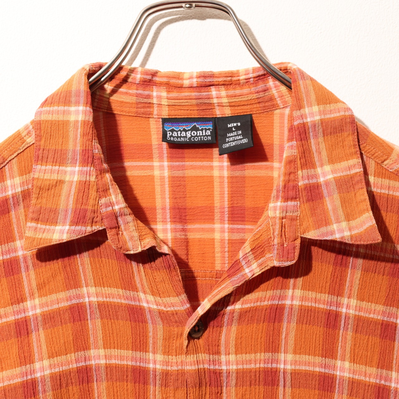 L ポルトガル製 03年 A/C Yarn Dye Shirt Patagonia ACシャツ ヤーンダイ パタゴニア