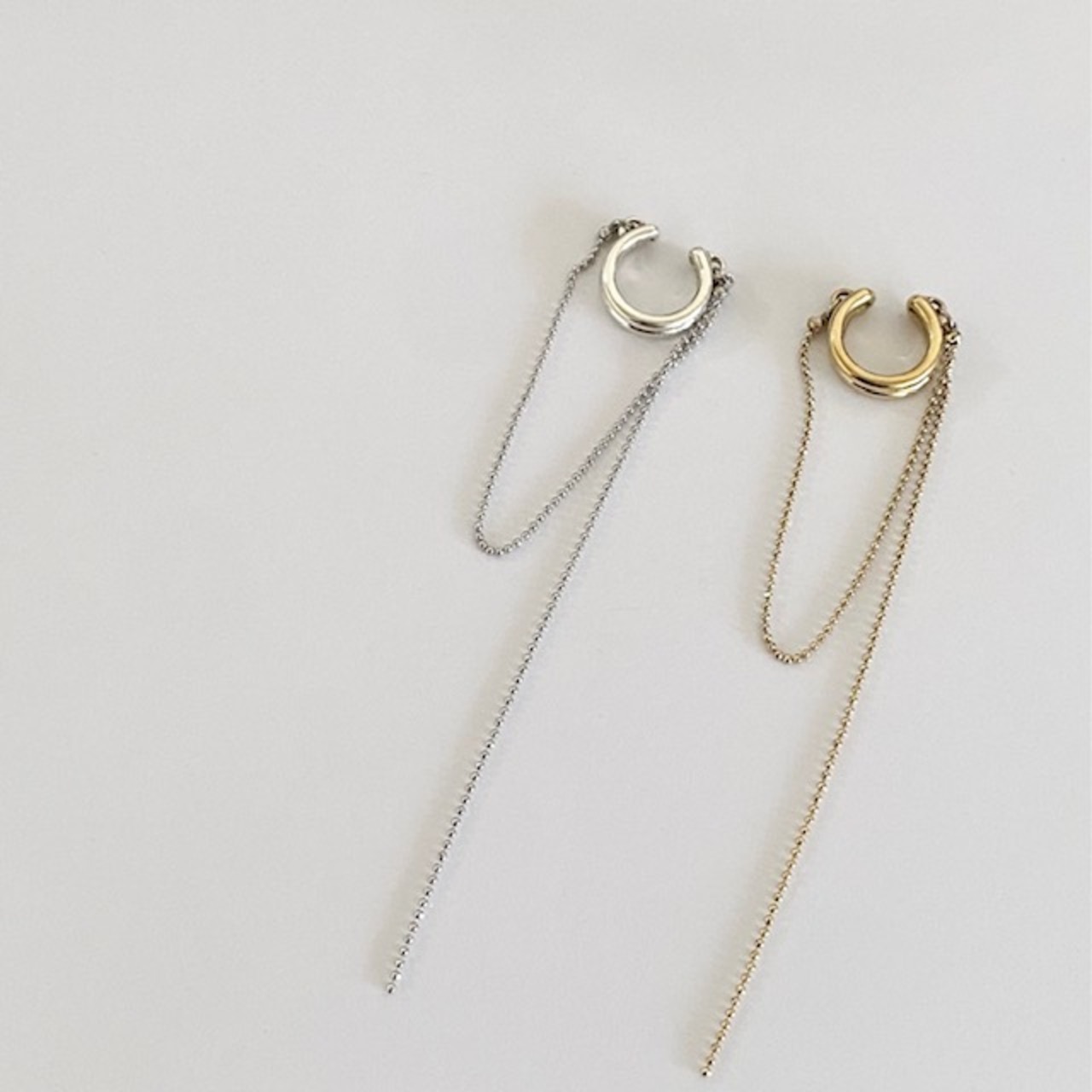 hermanas：イヤカフ（真鍮）