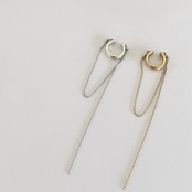 hermanas：イヤカフ（真鍮）