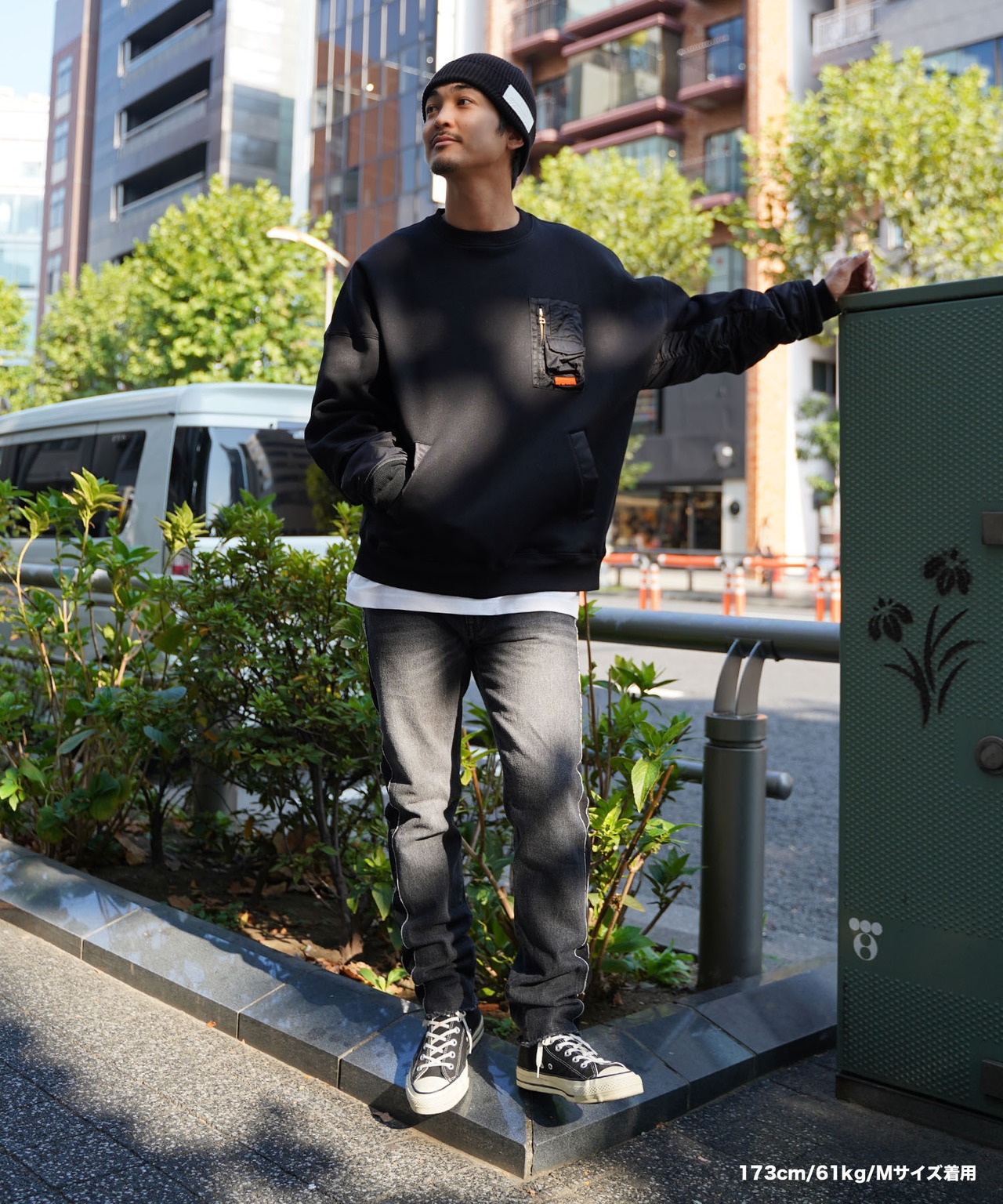 【#Re:room】SIDE LINE W WAIST VINTAGE SLIM DENIM ［REP232］