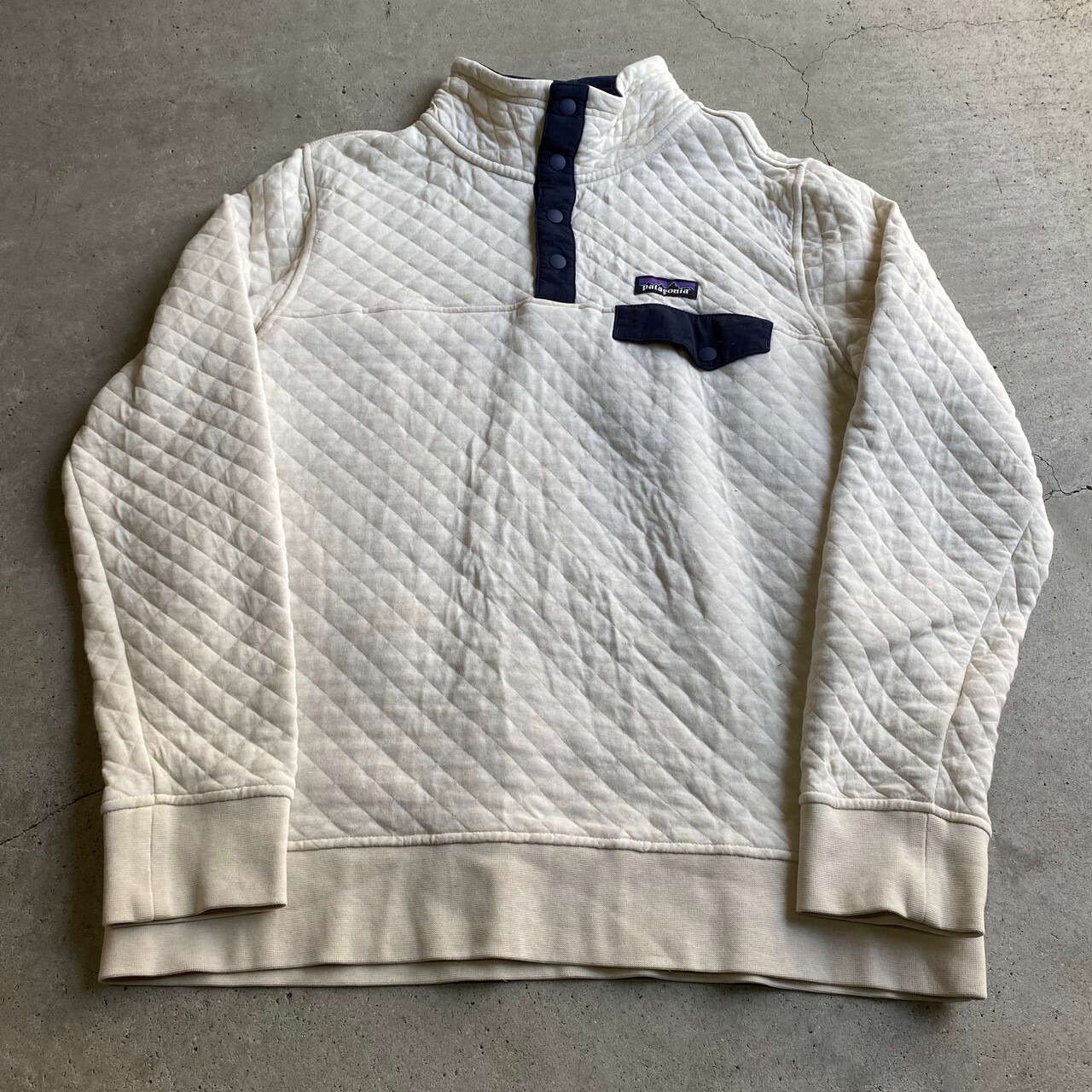 16年製 Patagonia パタゴニア オーガニックコットン キルト スナップT 