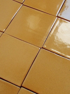 Mexican tile : mustard yellow