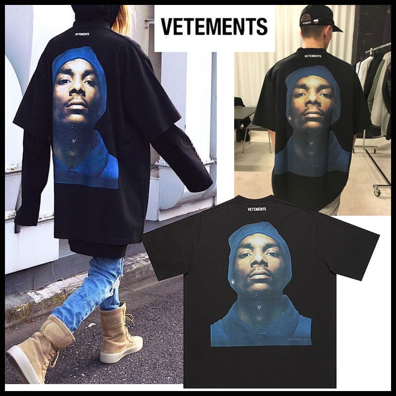 【名作】Vetements ヴェトモン スヌープ・ドッグ Tシャツ