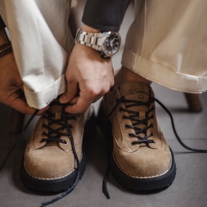 Suede Lace-up Thick Sole Shoes / スエード レースアップ シック ソール シューズ